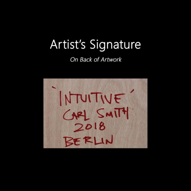 Carl Smith "Intuitive" Original Painting For Sale - Image 9 of 10