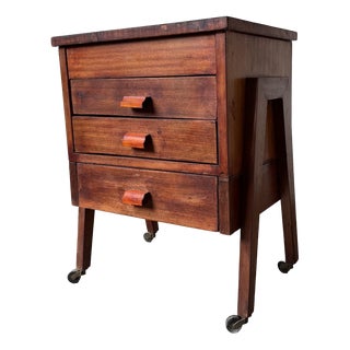 Small Vintage Bedside Table, 1960s For Sale