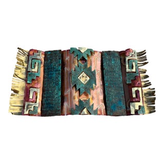 Greg Gowen “Blossom Ray” Mixed Metal Floating Rug Wall Art Sculpture For Sale