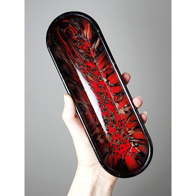 Murano Aventurine Glass Bathroom Set by Vincenzo Nason, Set of 3 For Sale - Image 14 of 17