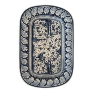Williams-Sonoma Blue and White Portuguese Serving Tray