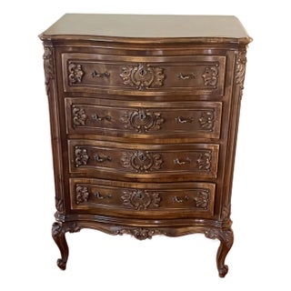 19th Century Carved Wood Chiffonier Made in Boston For Sale