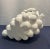 Vintage Boho Chic Monumental White Laquered Grapes - Newly Painted For Sale - Image 9 of 10