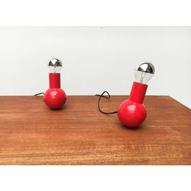 Mid-Century Space Age Balancing Table Lamps, 1960s, Set of 2 For Sale - Image 9 of 18