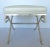 C. .2001 Nancy Corzine Gilt Sterling Silver Over Forged Metal "Greek Key," Leather Topped "Marston" Benches For Sale - Image 11 of 18