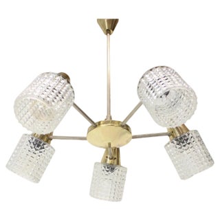 Mid-Century Pendant from Kamenický Šenov, 1970s For Sale