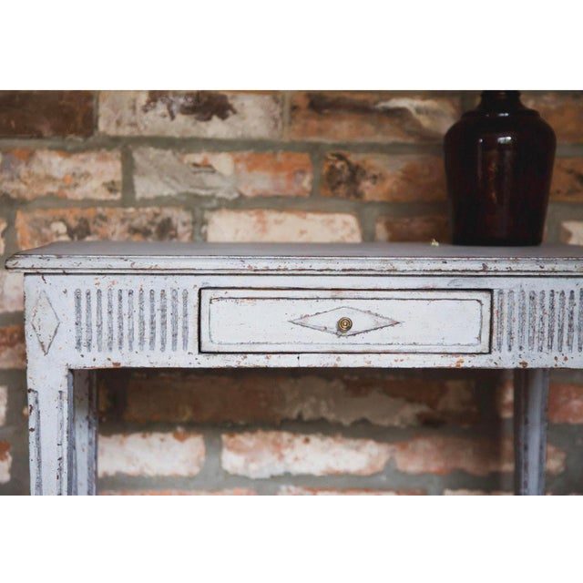 Antique Swedish Gustavian Console Table, 1860s For Sale - Image 5 of 8