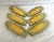 Vintage Set of 6 Majolica Style Corn Cob Holders For Sale - Image 4 of 7