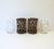 Wood Hurricane Candles Lamps Wicker and Glass, Pair For Sale - Image 7 of 9
