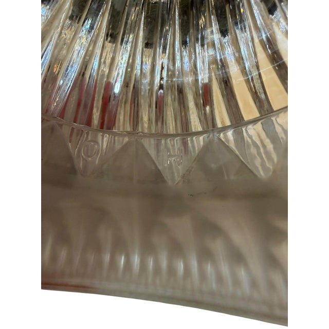 Rare Vintage Holophane Flushmount Ceiling Light Fixture For Sale - Image 12 of 12