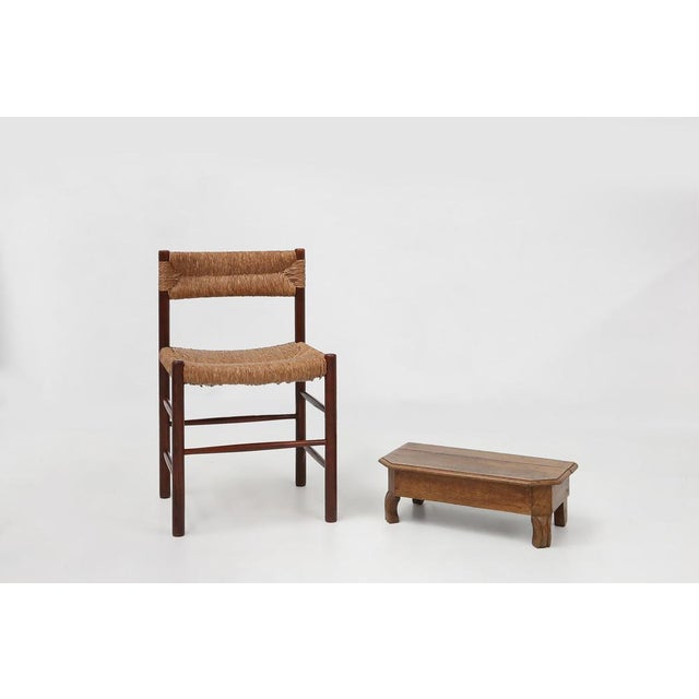 Dating back to circa 1900, this exceptional French church stool embodies the understated beauty of French Provincial...