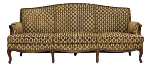 Vintage Danish Three-Seater Sofa in Furniture Velour, 1950s