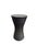 Sculptural Suar Wood Side Table, Burnt Finish Modern Organic For Sale - Image 4 of 6