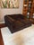 Vintage 1970s Modular Brown Velvet “Playpen” Sofa and Ottoman After Milo Baughman For Sale In Houston - Image 6 of 7