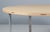 Vintage Dining Room Table in Oak and Steel by Jørgen Høj, 2010s For Sale - Image 9 of 12