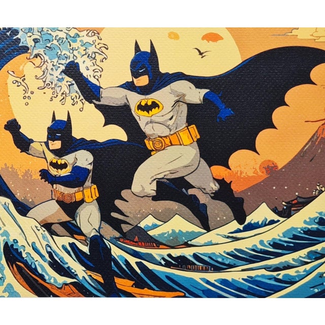 Death Nyc - Batman - Limited Edition With Certificate Paper: Fine art 300 gsm paper. Numbered from the edition of 100,...