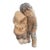 Late 20th Century Lladró “Children in Winter Embrace” Spanish Porcelain Figurine, 12” Tall For Sale