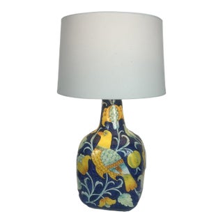 Vintage Italian Ceramic Table Lamp For Sale
