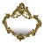 French Baroque Wall Mirror – Ornate Gold Leaf Botanical Frame For Sale