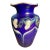 1983 Grant Randolph Feather and Heart Glass Vase For Sale
