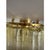 Contemporary Italian Clear Amber Tronchi Murano Glass Flush Mount by Simoeng for Simoeng For Sale - Image 3 of 7