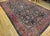 19th Century Oversized Persian Farahan Sarouk Rug, Hand-Knotted Wool, Allover Geometric Design, Navy & Red, 11x17 For Sale In Chicago - Image 6 of 16