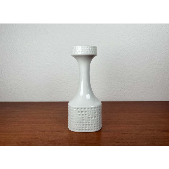 Vintage German Porcelain Vase by Hans Achtziger for Hutschenreuther, 1970s For Sale - Image 11 of 14