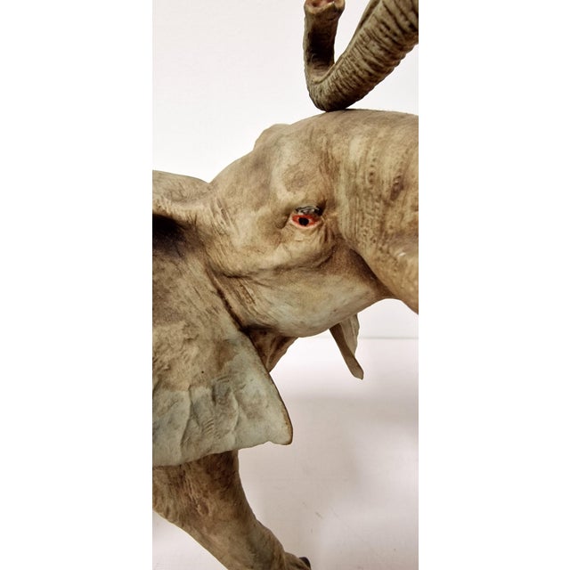 Ceramic Sculpture of Elephant, 1920s-1940s, Ceramic For Sale - Image 7 of 12