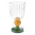 Bordallo Pinheiro Carmen Goblet, Orange For Sale