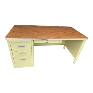 1980s McDowell and Craig Vintage Tanker Desk For Sale