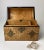 Campaign Antique Late 19th Century Burl Wood Dome Letter Writing Treasure Box For Sale - Image 3 of 11
