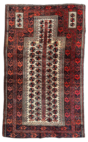 Turkmen Baluch Rug, 1930s