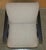 Lounge Chair with Beech Wood Frame and Oatmeal Fabric For Sale - Image 4 of 13