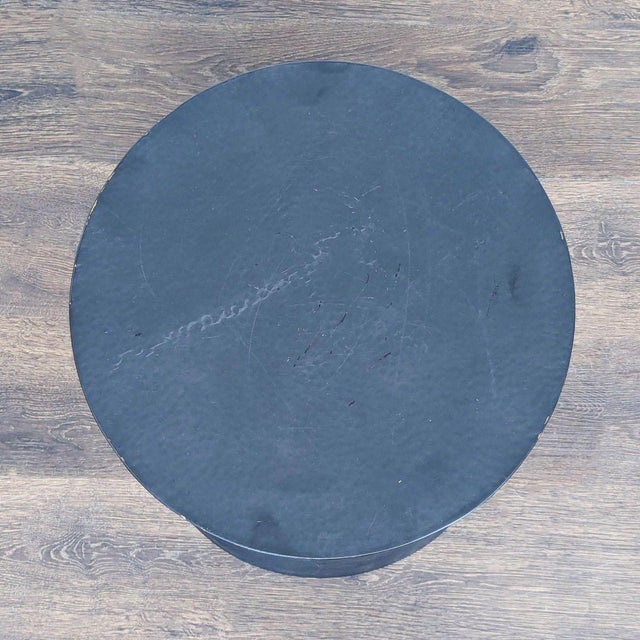 Crate & Barrel Crate & Barrel Fernando Round Accent Table For Sale - Image 4 of 6