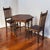 Antique Carved Wood Round Dining or Center Table, Restored For Sale - Image 15 of 15