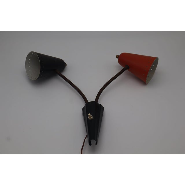 Vintage wall lamp by h. Th. J. A. Busquet for hala, 1960s, in good conditions. designed 1960 to 1969 i have official proof...
