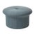 Grace Light Steel Blue Pouf by Warm Nordic For Sale - Image 4 of 4