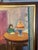 Tage Hedqvist 1943 Swedish Interior Scene Oil Painting For Sale - Image 4 of 4