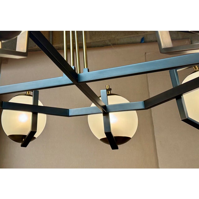 Baker McGuire Limantour Circular Chandelier Jonathan Browning No. McL103 For Sale In Greenville, SC - Image 6 of 12