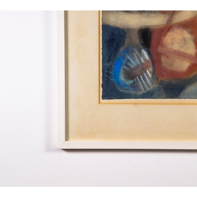 1980s Wolfgang Thesen, Nr. 10, Mixed Media on Paper For Sale - Image 5 of 9