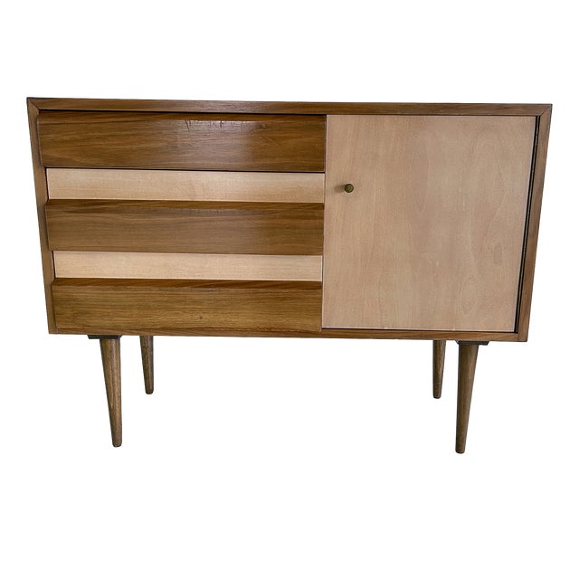 Vintage Scandinavian Sideboard in Wood, 1960s For Sale