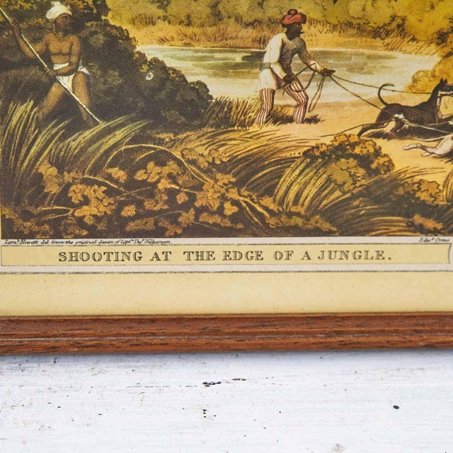 Unknown, Jungle Hunting, 2000s, Print, in Good conditions. Designed from 2000
