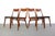 Erik Christensen Teak Boomerang Dining Chairs - Set of 8 For Sale - Image 4 of 9