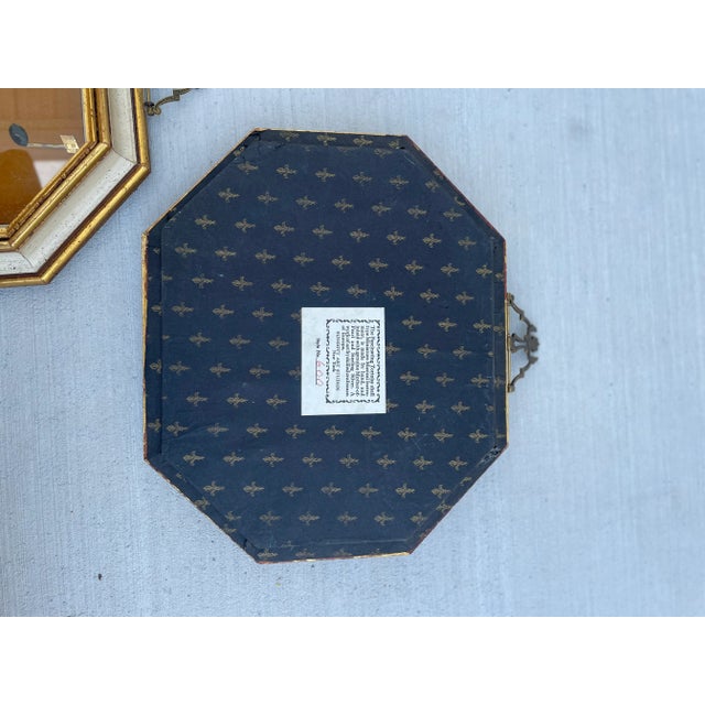 Italian Florentine Sterling & Mother of Pearl Guitar Shadow Boxes For Sale - Image 10 of 11