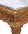 Late 19th Century Late 19th Century Neoclassical Style Giltwood Console Table With Carved Foliate Frieze and Marble Top For Sale - Image 5 of 15