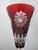 Waterford Red Snowflake Crystals 9 3/8" Fluted Champagne Glass Set of 2 For Sale - Image 13 of 13