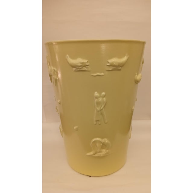 Italian Umbrella Stand Vase by Biancini Angelo for Laveno Company, 1937 For Sale - Image 11 of 11