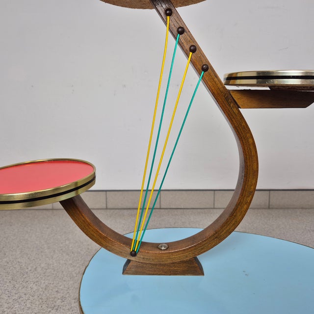 Mid-Century Flower Stand, Germany, 1960s For Sale - Image 4 of 13