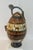 Tribal Mid 20th Century Large Peruvian Folk Art Pottery Vase With Jaguar Handle & Llama Motif 14” Tall For Sale - Image 3 of 12