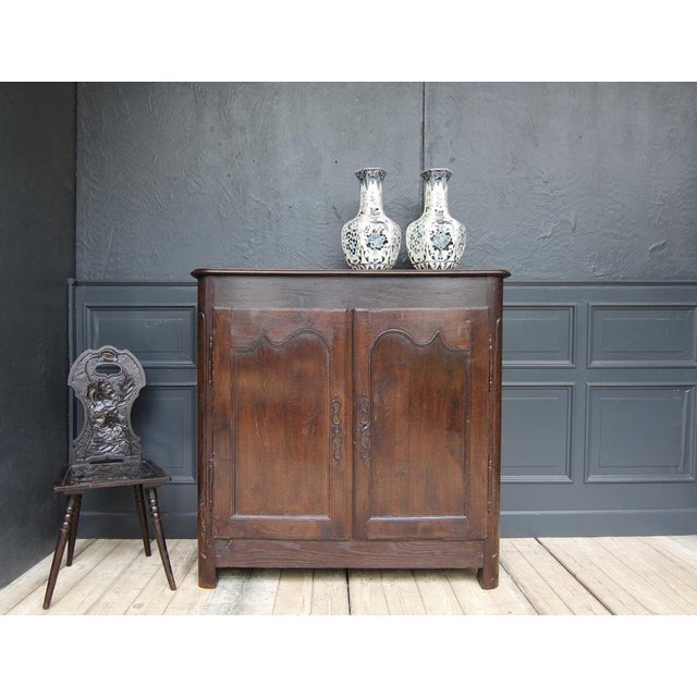 18th Century French Provincial Oak Cabinet For Sale - Image 4 of 18